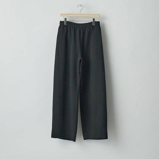 COTTON DOUBLE KNIT TWIST SEAM PANTS