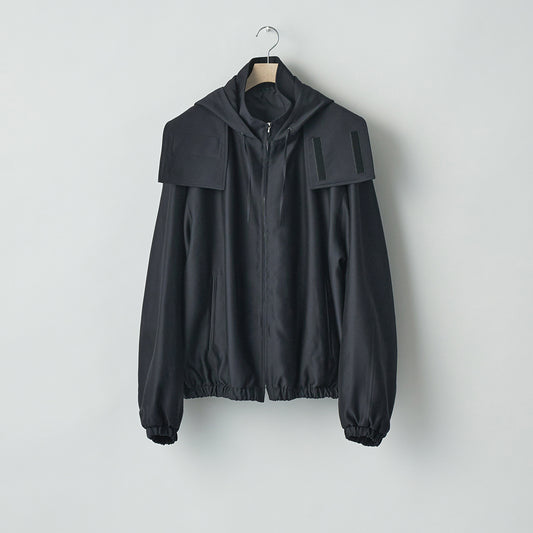 W/R/SI DOUBLE WEAVE HOODED JACKET