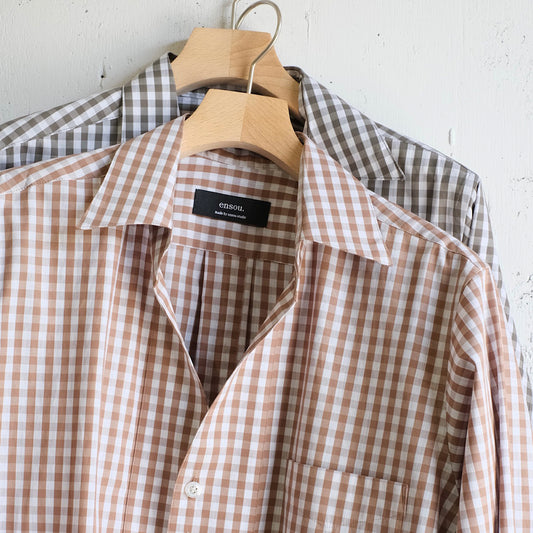 Gingham Childish Shirt