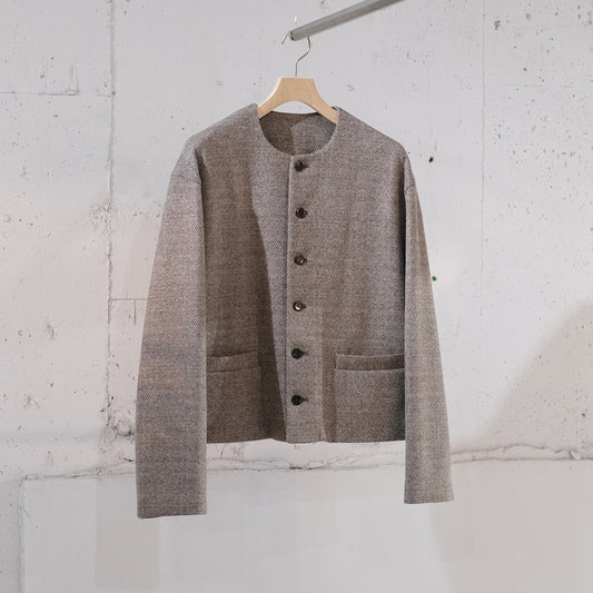 Ex. NO COLLAR JACKET