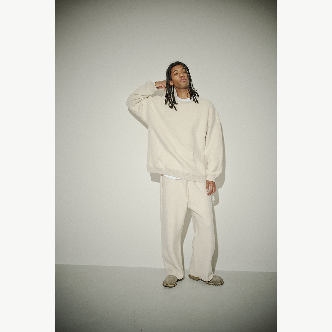 REVERSIBLE JERSEY JUMPER
