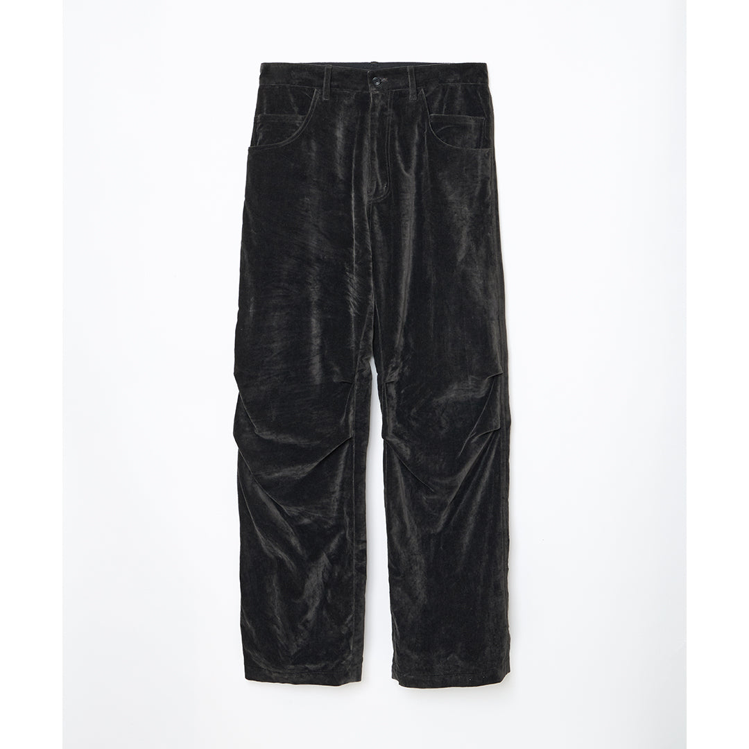 ensou. (エンソウ) - Derby Pants (Sumi-dyed Black) | Harmonia公式