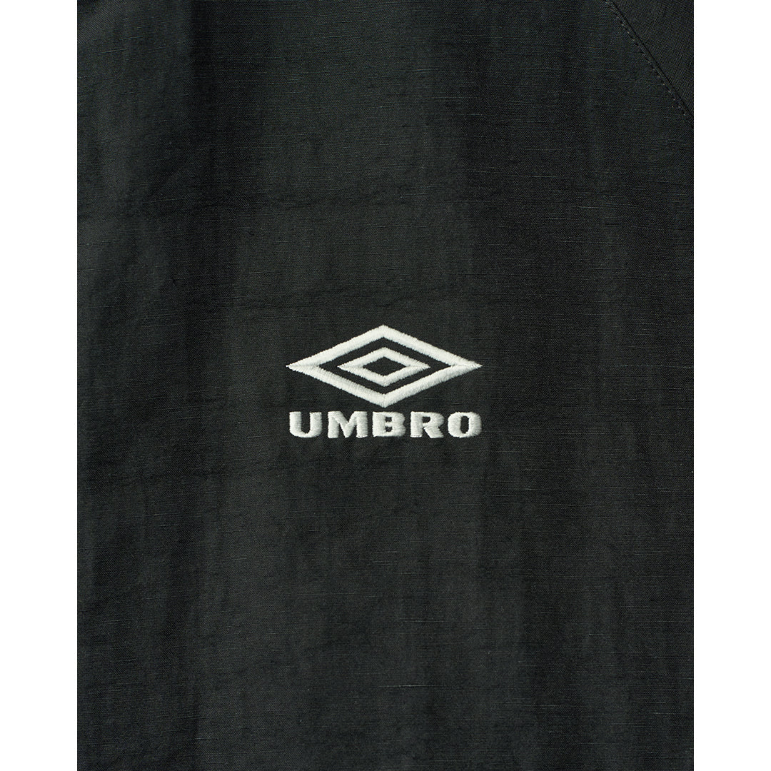 LINEN/NYLON TRACK JACKET