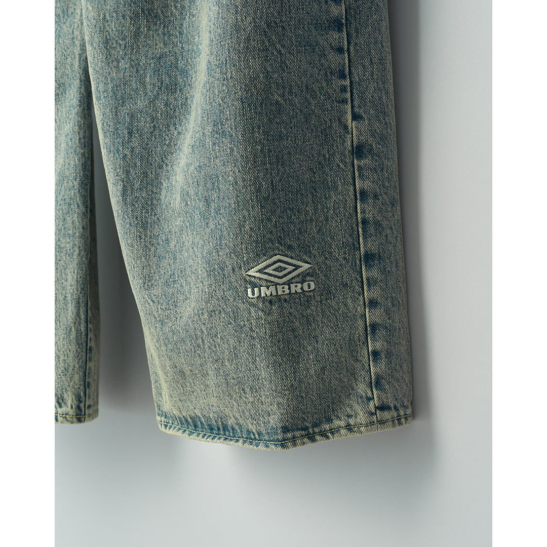 DEFORMATION WIDE DENIN JEANS