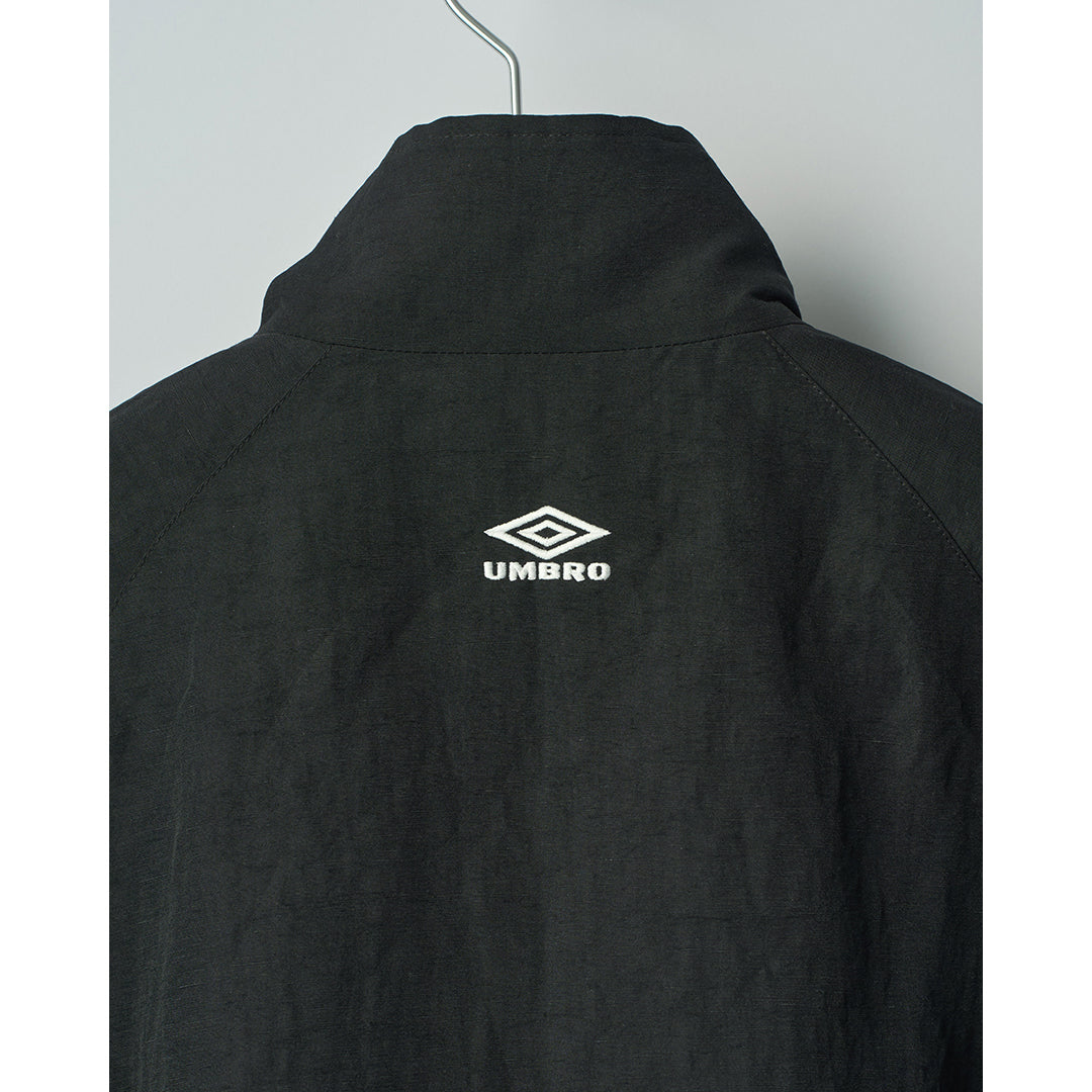 LINEN/NYLON TRACK JACKET