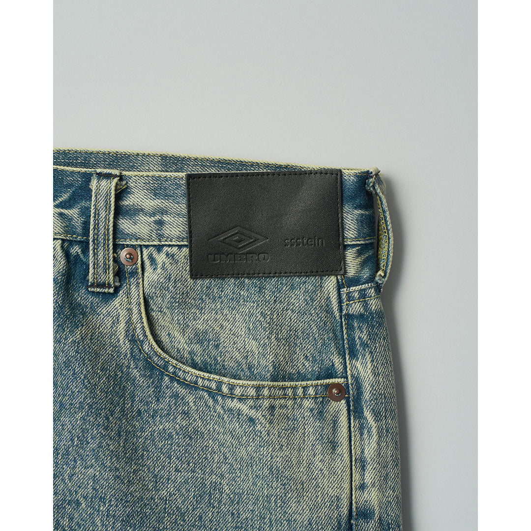 DEFORMATION WIDE DENIN JEANS