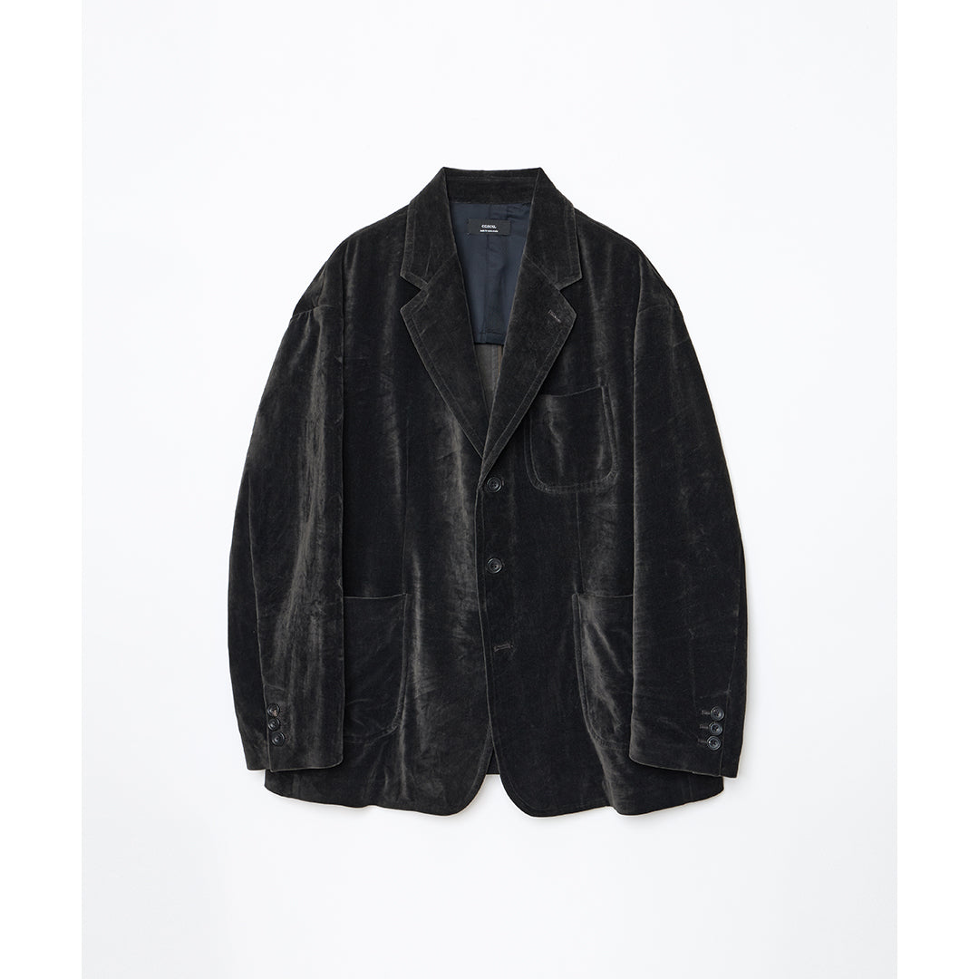 ensou. (エンソウ) - Hypersized Blazer (Sumi-dyed Black) | Harmonia