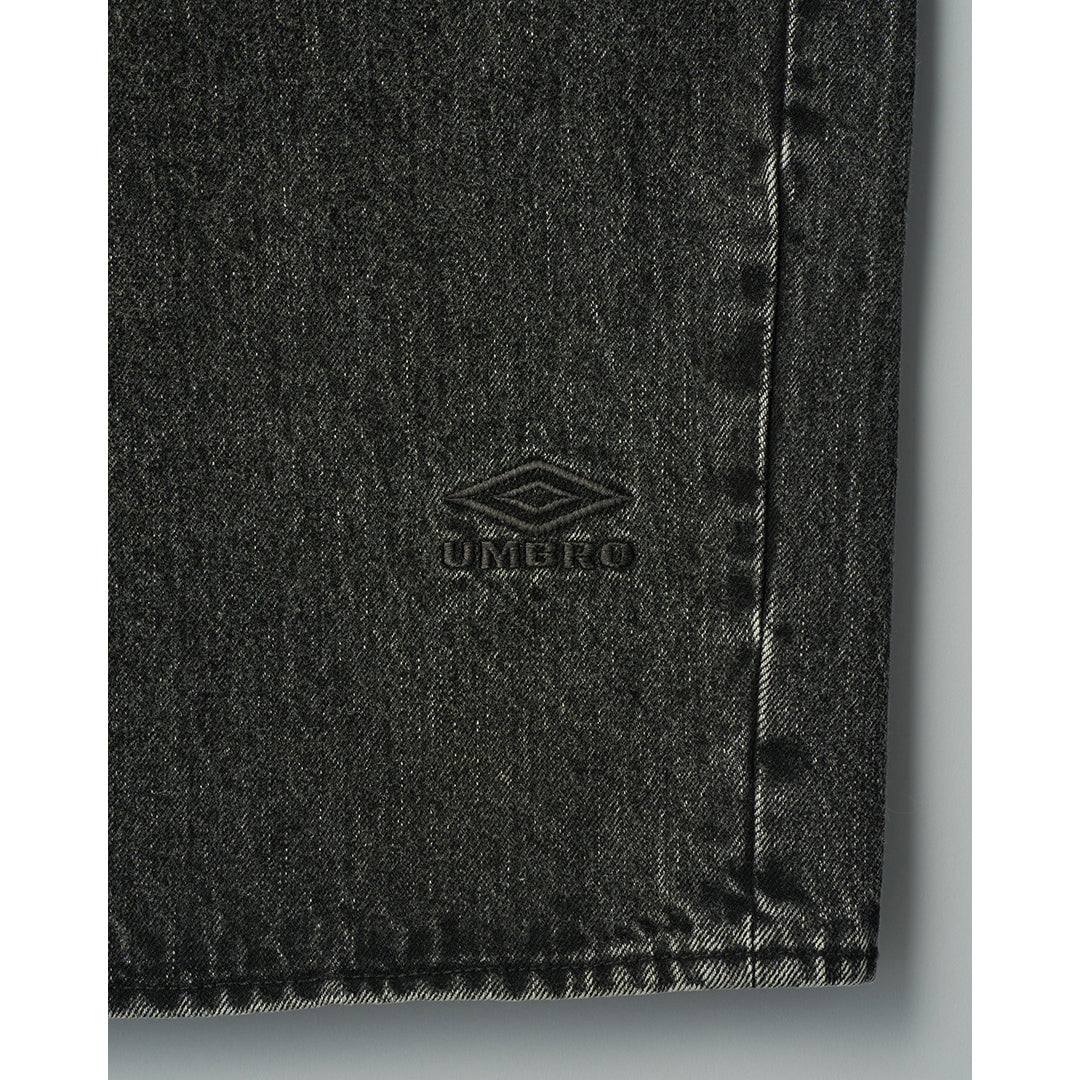 DEFORMATION WIDE DENIN JEANS