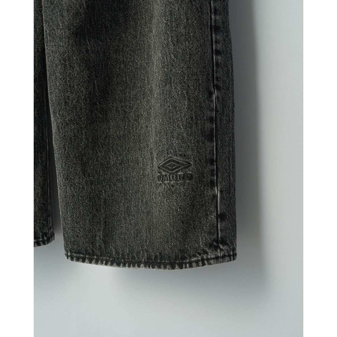 DEFORMATION WIDE DENIN JEANS