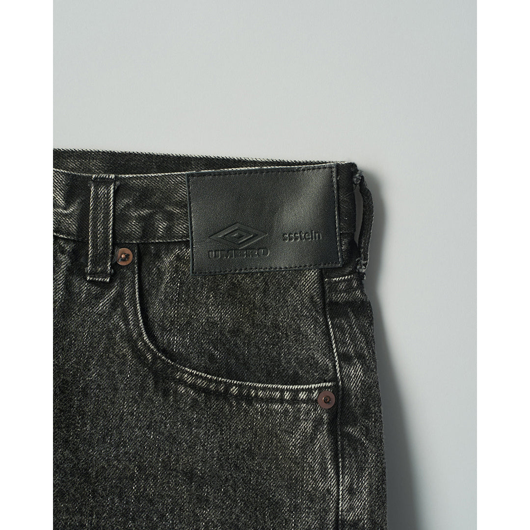 DEFORMATION WIDE DENIN JEANS