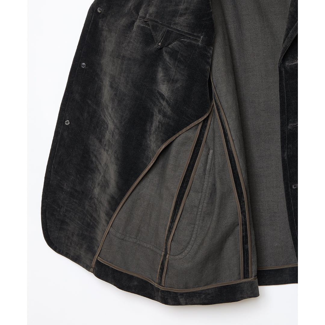 黒 レザーブレザー Mサイズ Hypersized Blazer (Sumi-dyed Black) – Harmonia