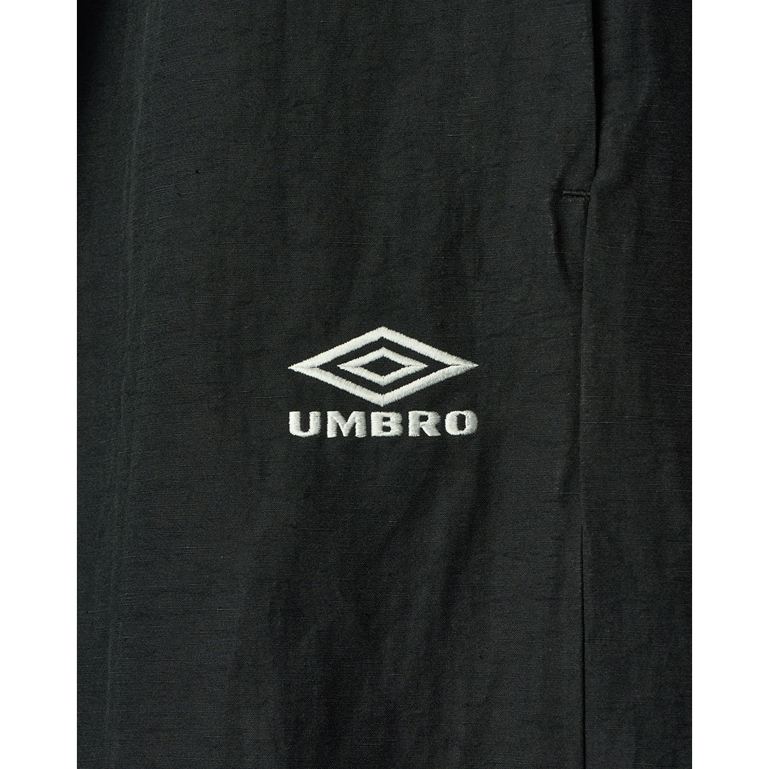 LINEN/NYLON TRACK TROUSERS