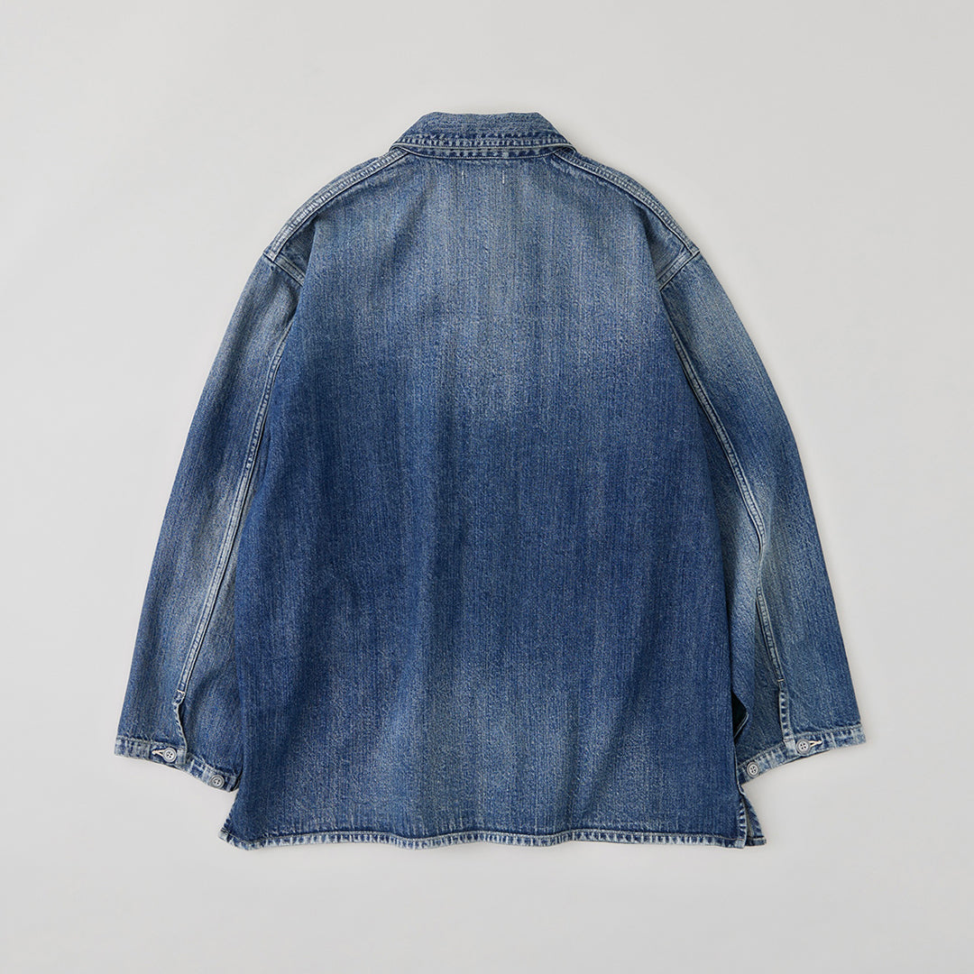 DRESSCAMP金刺繍 装飾 ナポレオン デニム ジャケット ブルゾン シャツ I.COXON – Harmonia