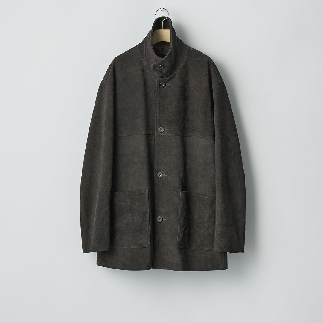 COW SUEDE CAR JACKET – Harmonia