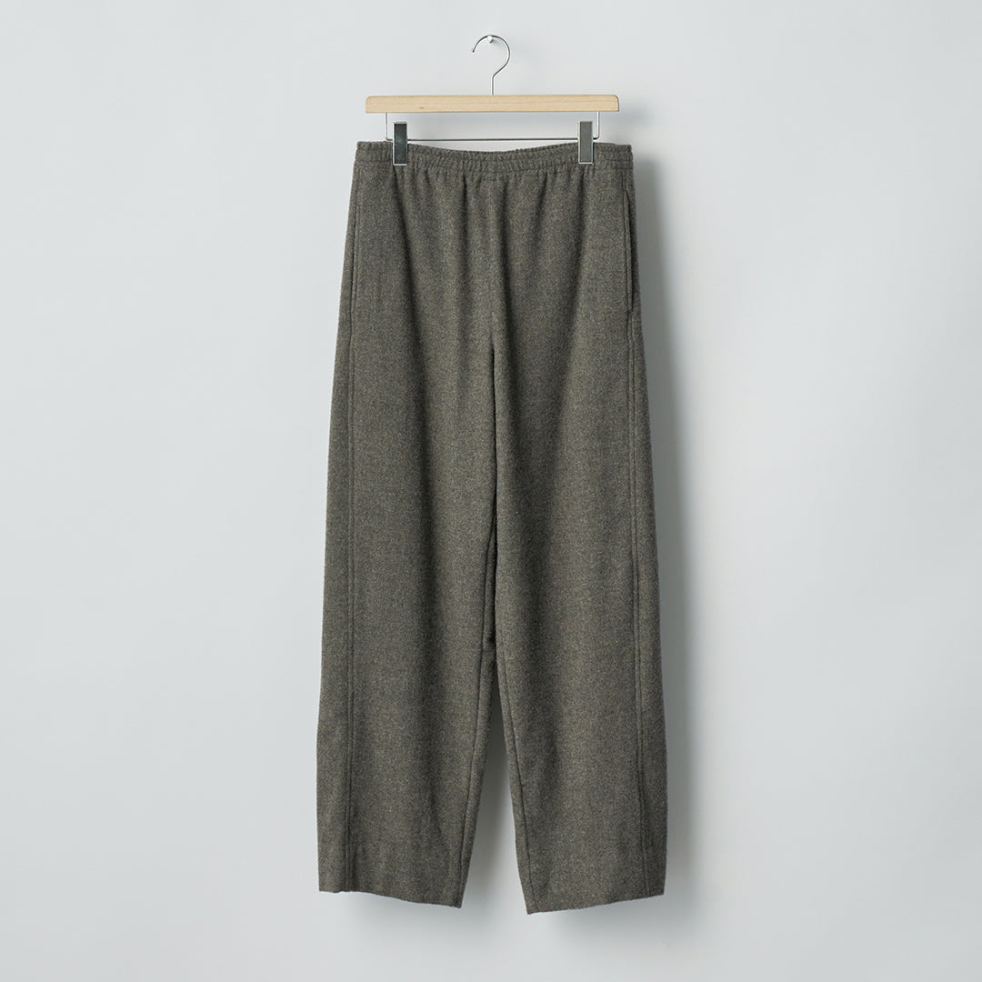 WOOL/CASHMERE FLEECE EASY TWIST TROUSERS