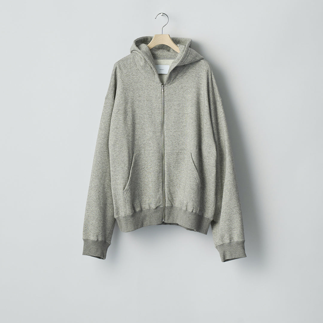 YAK/COTTON SWEAT ZIP HOODY