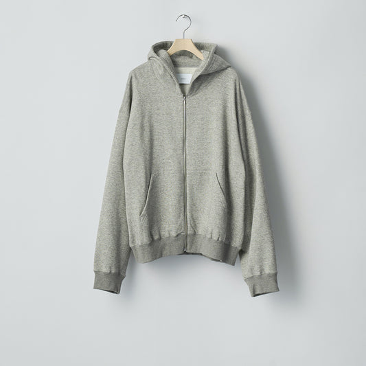 YAK/COTTON SWEAT ZIP HOODY
