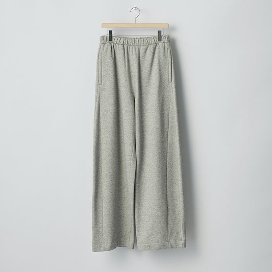 YAK/COTTON SWEAT EASY TROUSERS