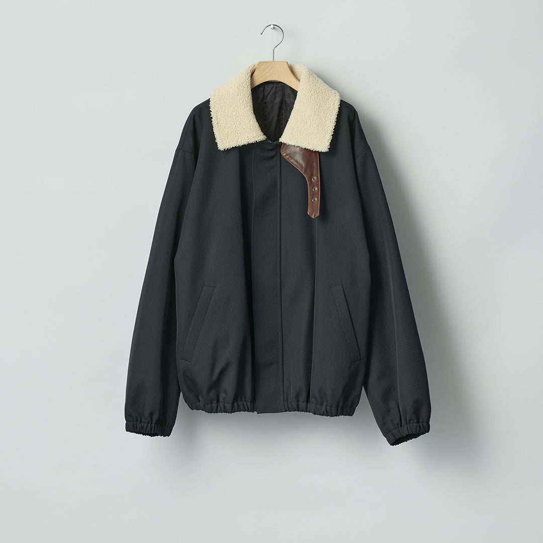 MOUTON COLLAR PADDED JACKET