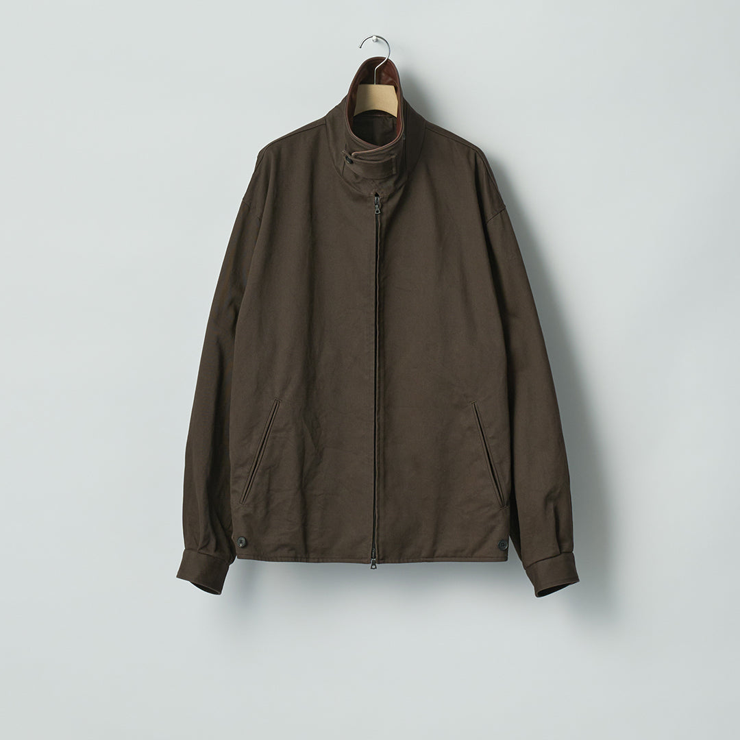 ssstein 26SS / SULFUR DYED BRUSHED CHINO ZIP JACKET - Harmonia公式