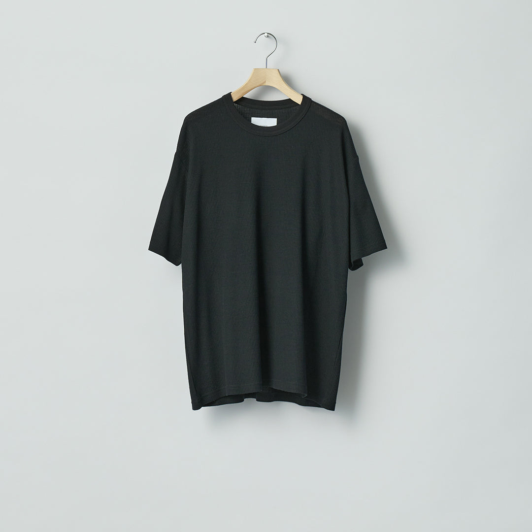 FINE WOOL OVERSIZED SHORT SLEEVE TEE