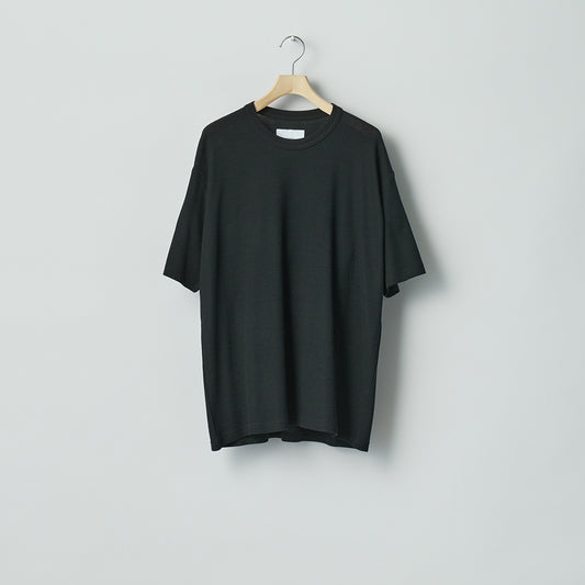 FINE WOOL OVERSIZED SHORT SLEEVE TEE