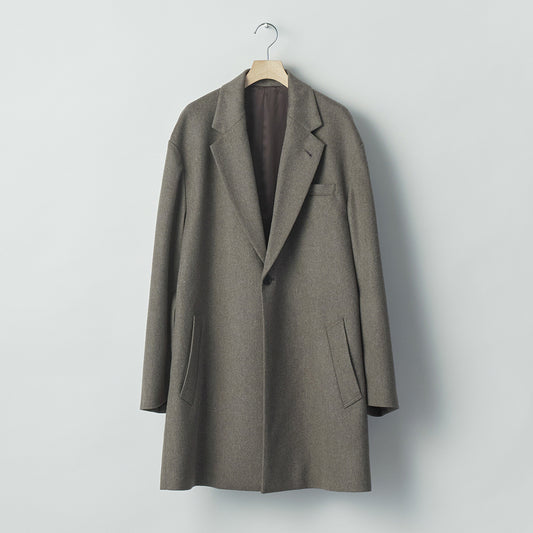 WOOL DOESKIN HALF COAT