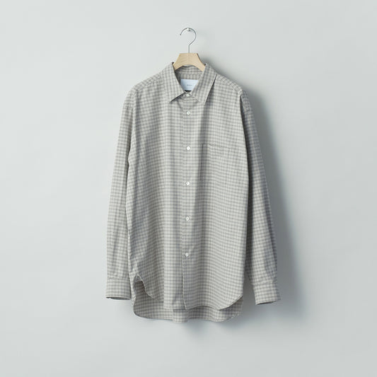 COTTON  LLAMA OVERSIZED REGULAR COLLAR SHIRT