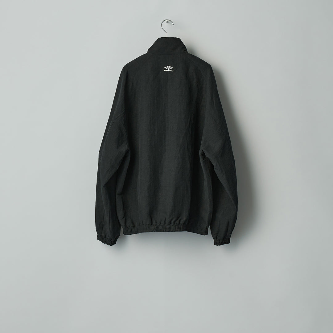 LINEN/NYLON TRACK JACKET