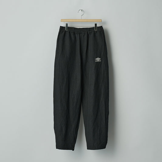 LINEN/NYLON TRACK TROUSERS