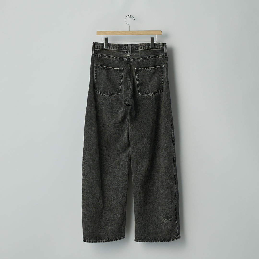 DEFORMATION WIDE DENIN JEANS