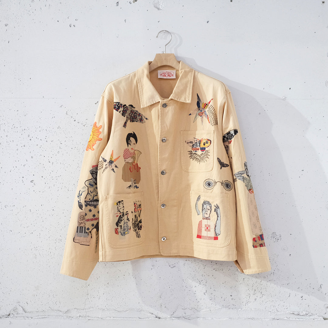 COLLAGE CHORE JACKET