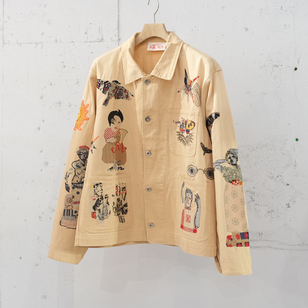 COLLAGE CHORE JACKET