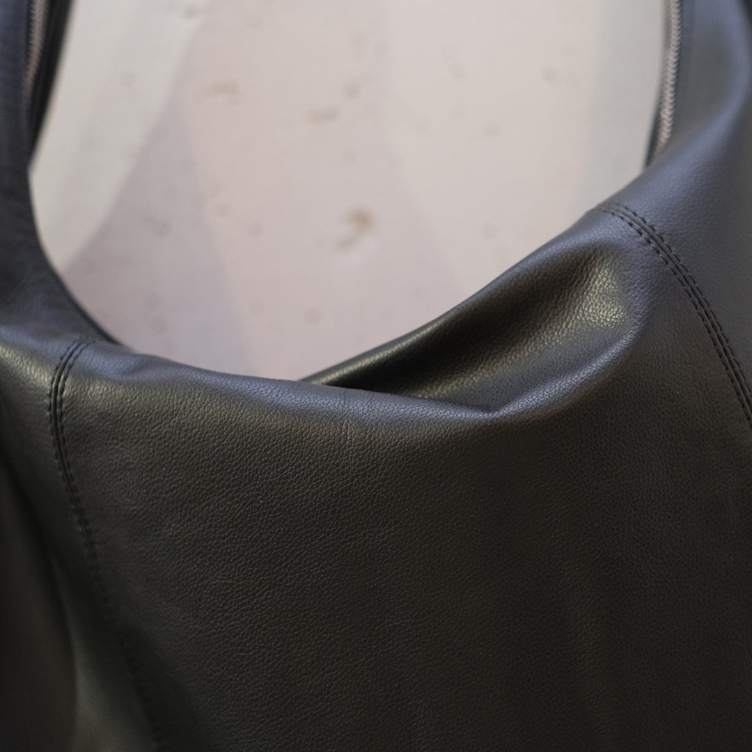 CARF LEATHER CIRCLE BAG