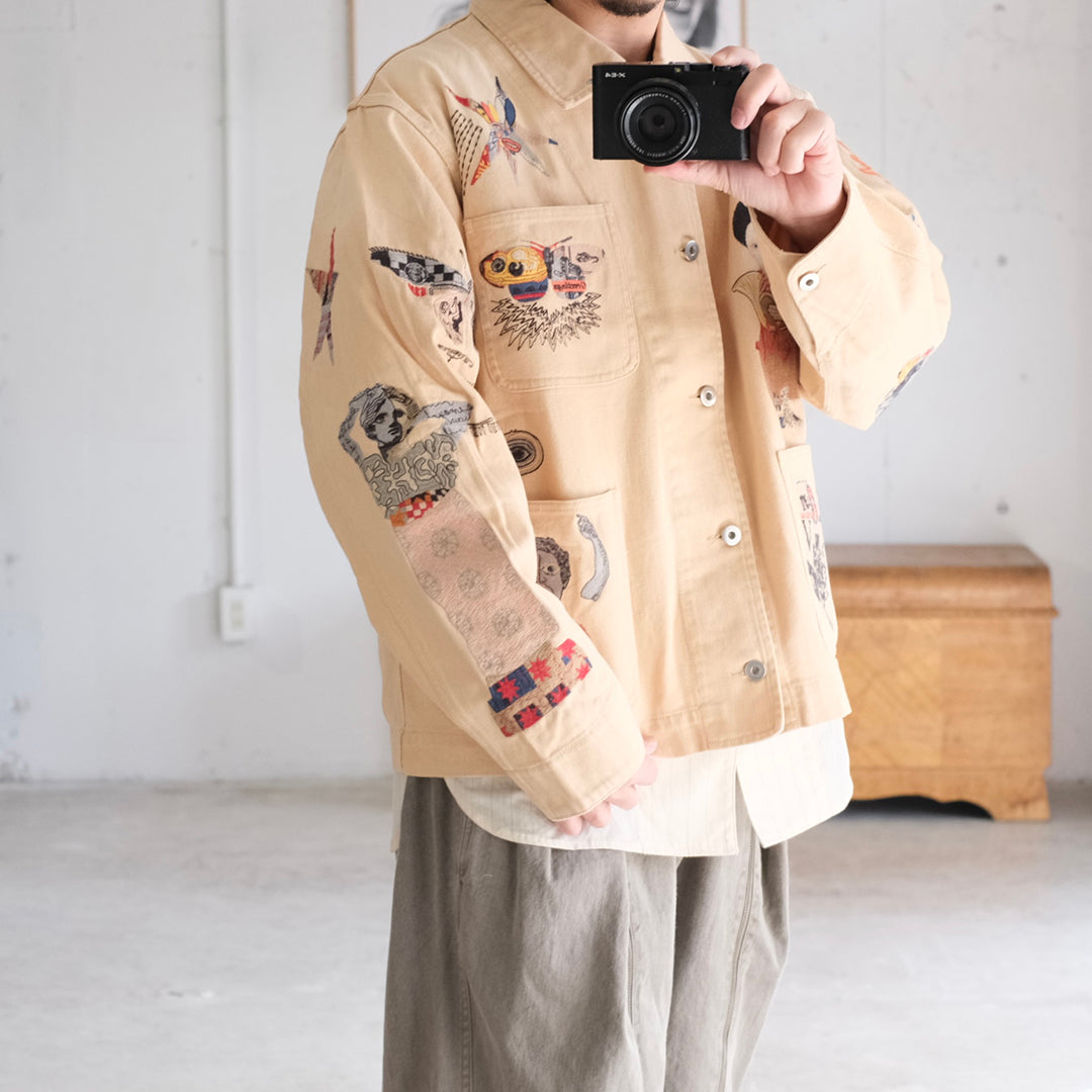 COLLAGE CHORE JACKET