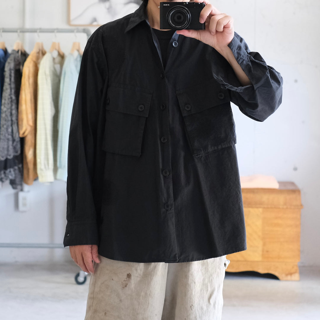 EMBROIDERY UTILITY SHIRT