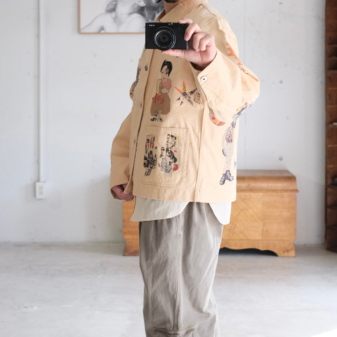 COLLAGE CHORE JACKET