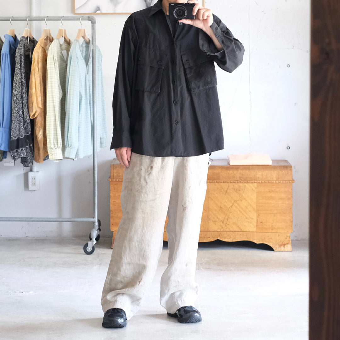 EMBROIDERY UTILITY SHIRT