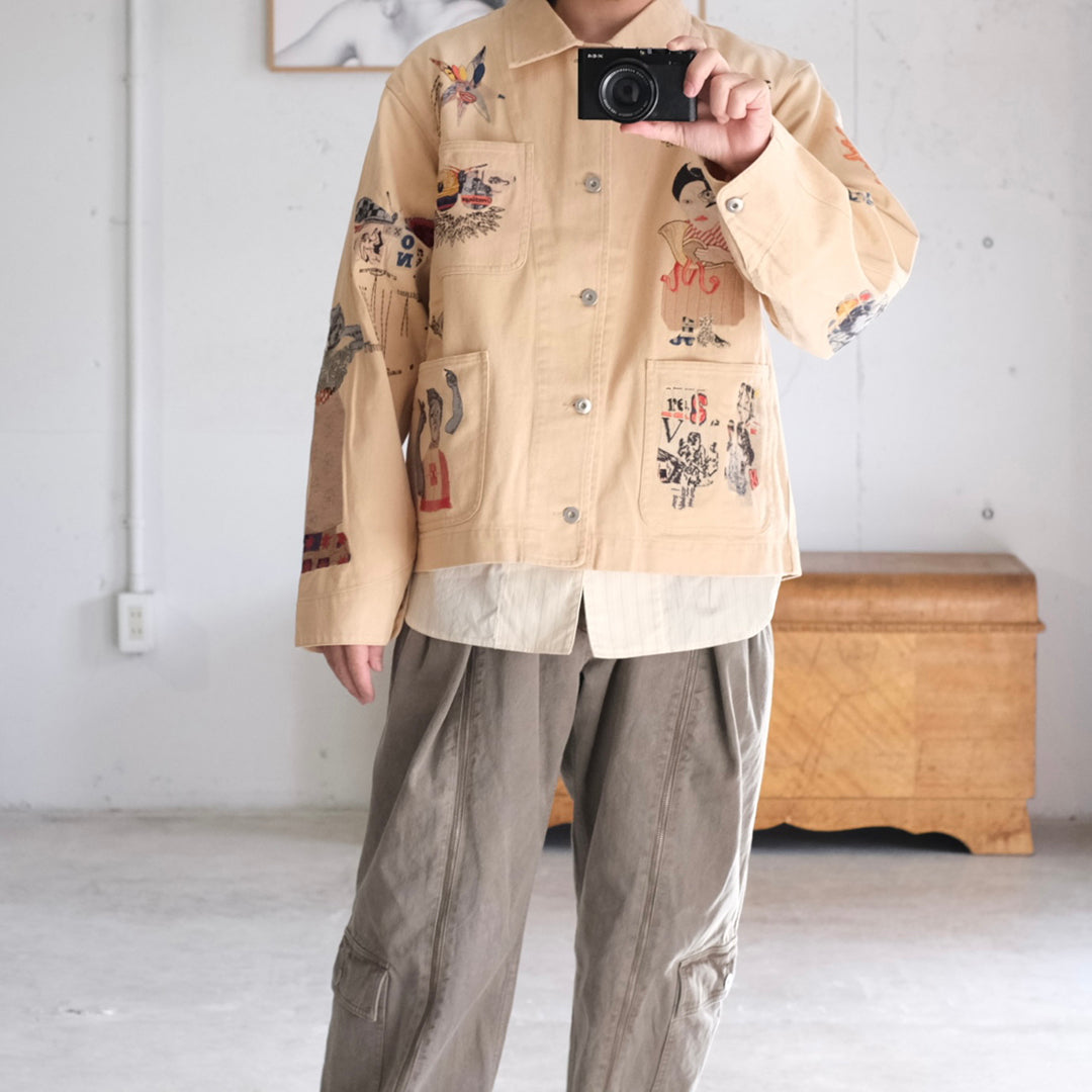 COLLAGE CHORE JACKET