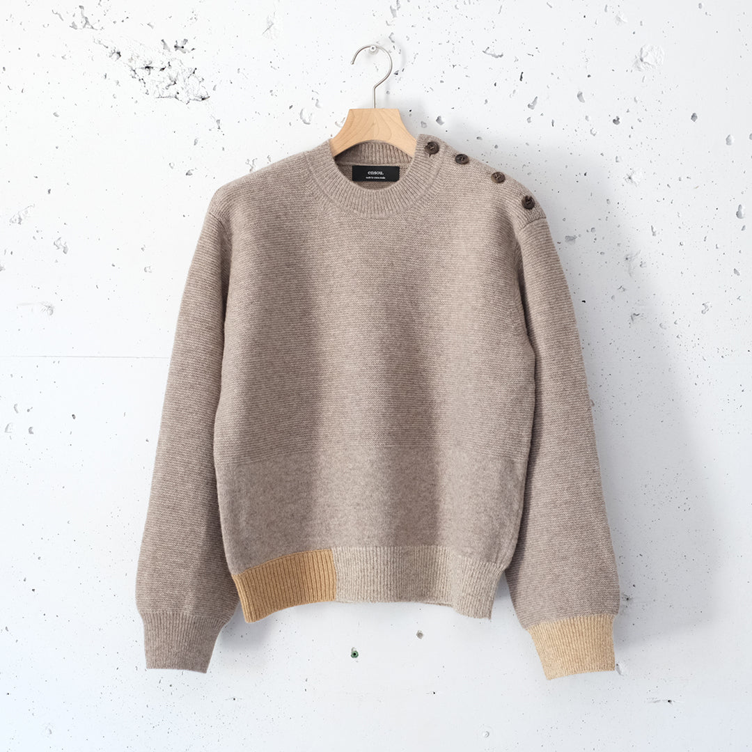 Color-block sweater