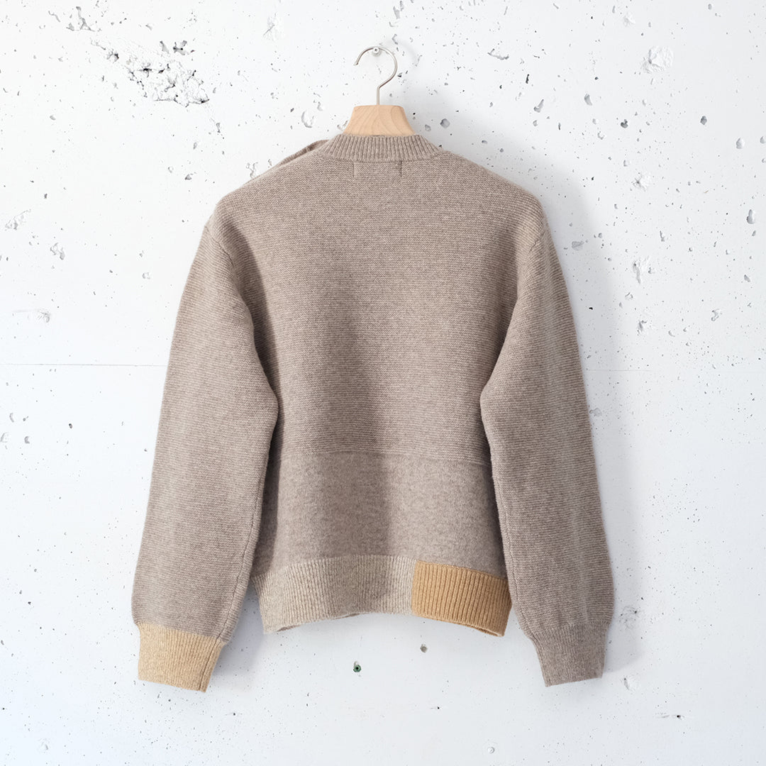 Color-block sweater