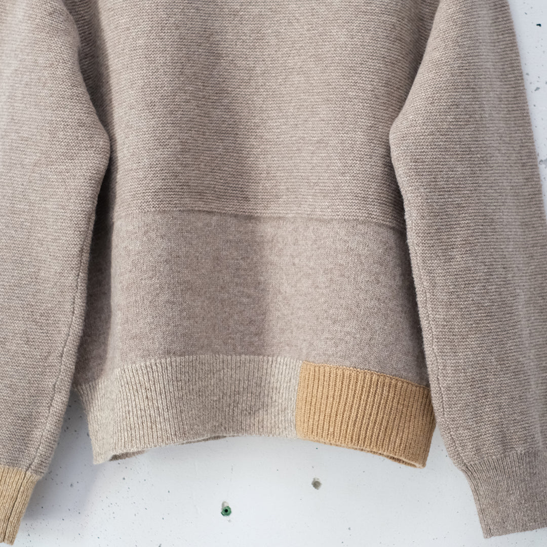 Color-block sweater