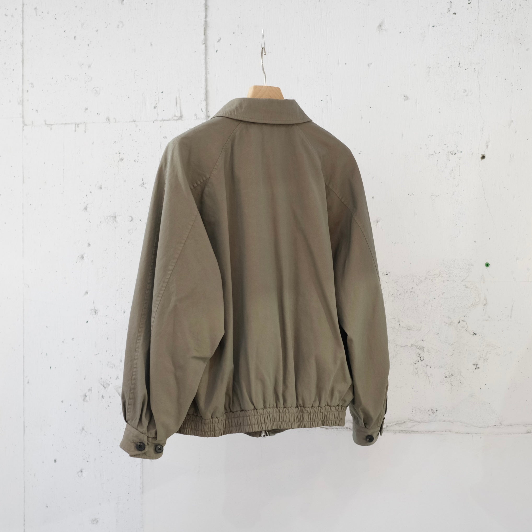 ssstein 26SS / SULFUR DYED BRUSHED CHINO ZIP JACKET - Harmonia公式