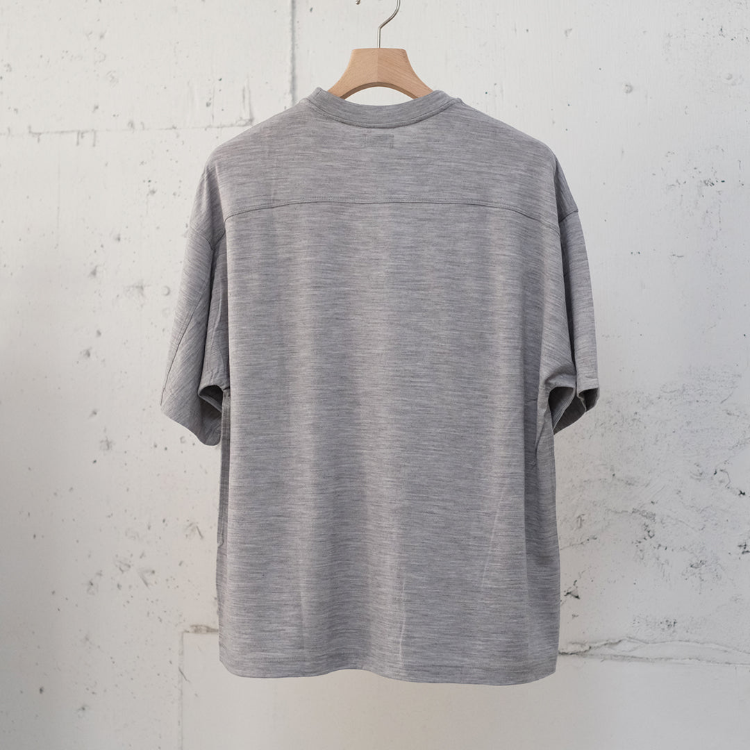 YOKE (ヨーク) 26SS - WASHABLE WOOL YOKE T-SHIRT | Harmonia公式通販