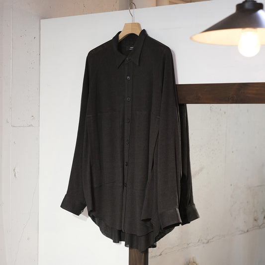 Big Raglan-sleeve Jersey Shirt