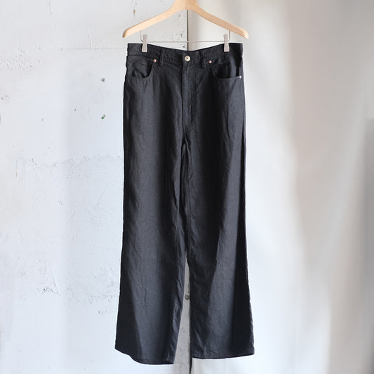 LINEN FLARE PANTS