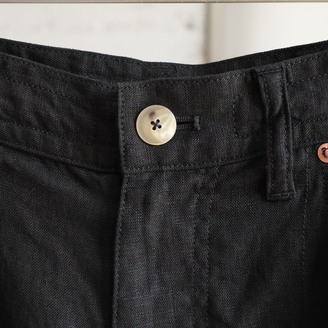 LINEN FLARE PANTS