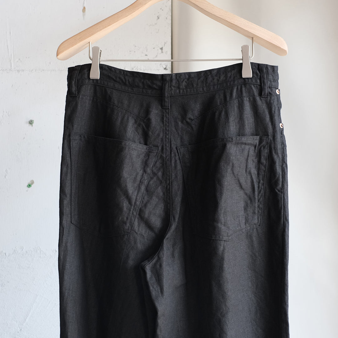 LINEN FLARE PANTS