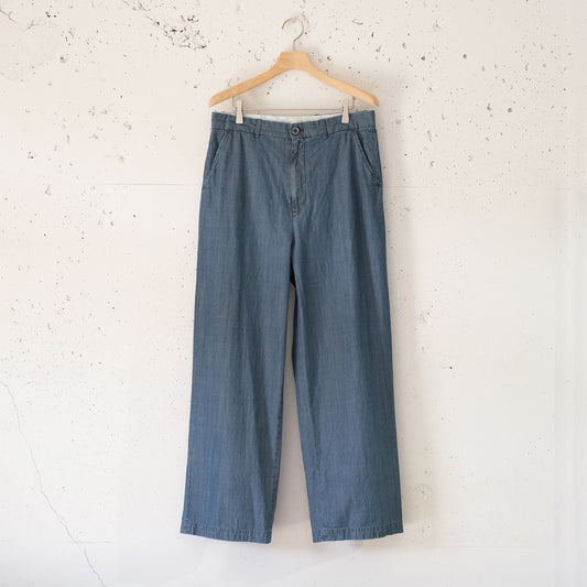 CHAMBRAY PANTS