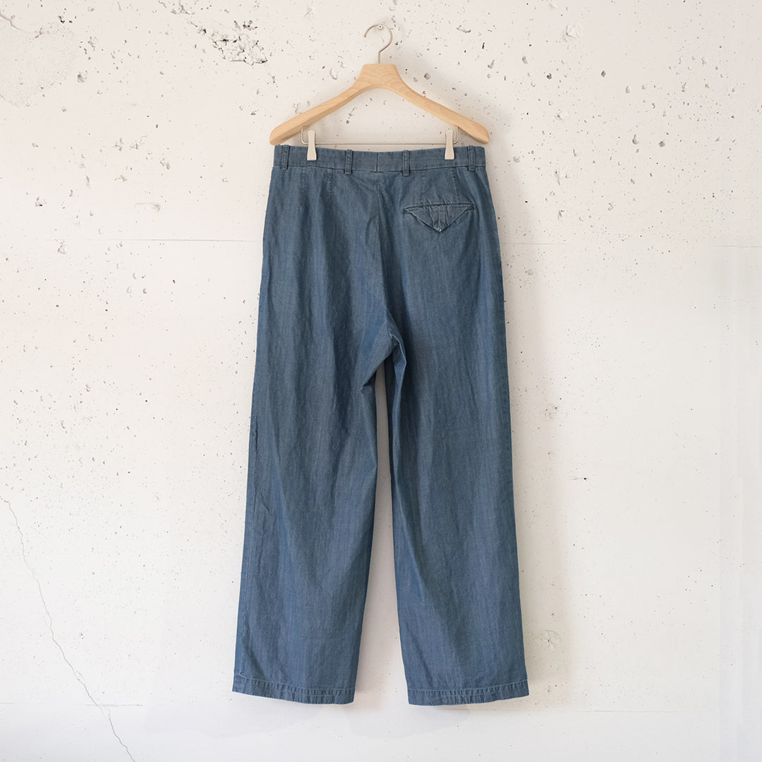 CHAMBRAY PANTS